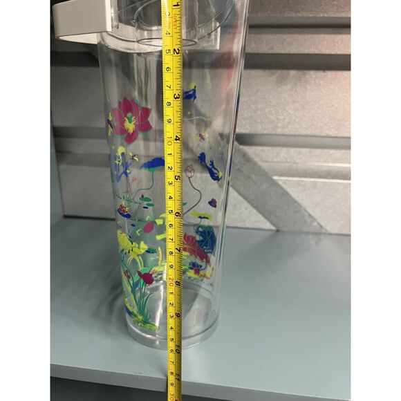 Chiho Aoshima Absolut Vodka Drink Pitcher Limited Edition Floral Mermaid w/ Lid - Picture 6 of 7
